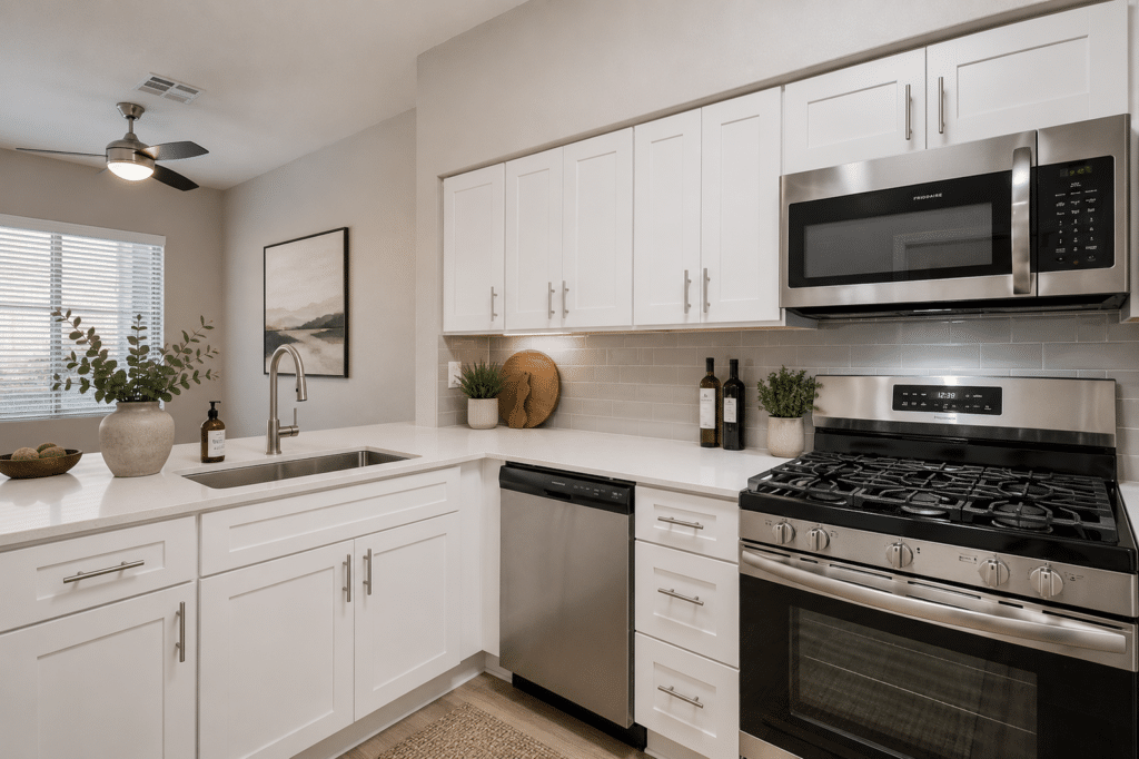 Multifamily Kitchen Renovation by Renu at Willowbrook,Las Vegas, NV