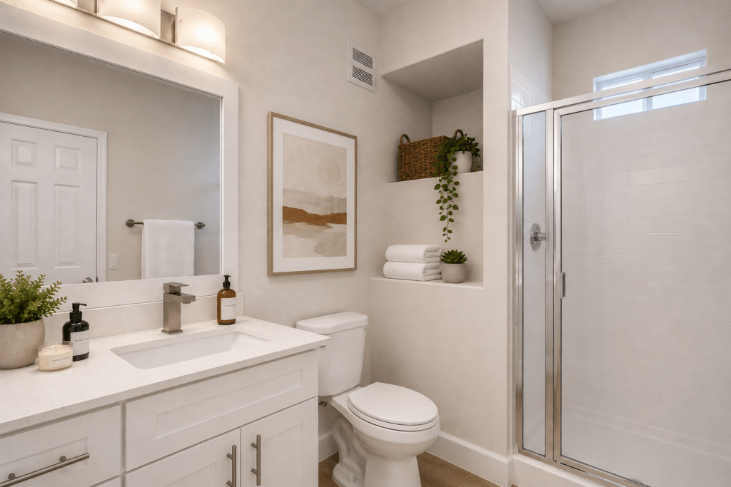 Multifamily Bathroom Renovation by Renu at Willowbrook,Las Vegas, NV