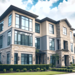 Modern multifamily property showing exterior renovation improvements